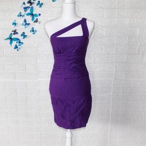 COPY - 🌻BOGO🌻 B. Darlin fitted purple cocktail Dress